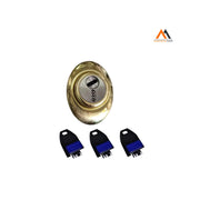 KITN PROTECTOR MECDEF IN ACCIAIO INOX H 18 OTTONE LUCIDO