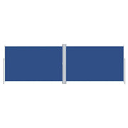 Tenda da Sole | Tenda parasole Laterale Retrattile Blu 220x600 cm