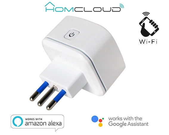 Presa Intelligente Smart Wi-Fi 10A App Smart Life Alexa Google Home Italiana