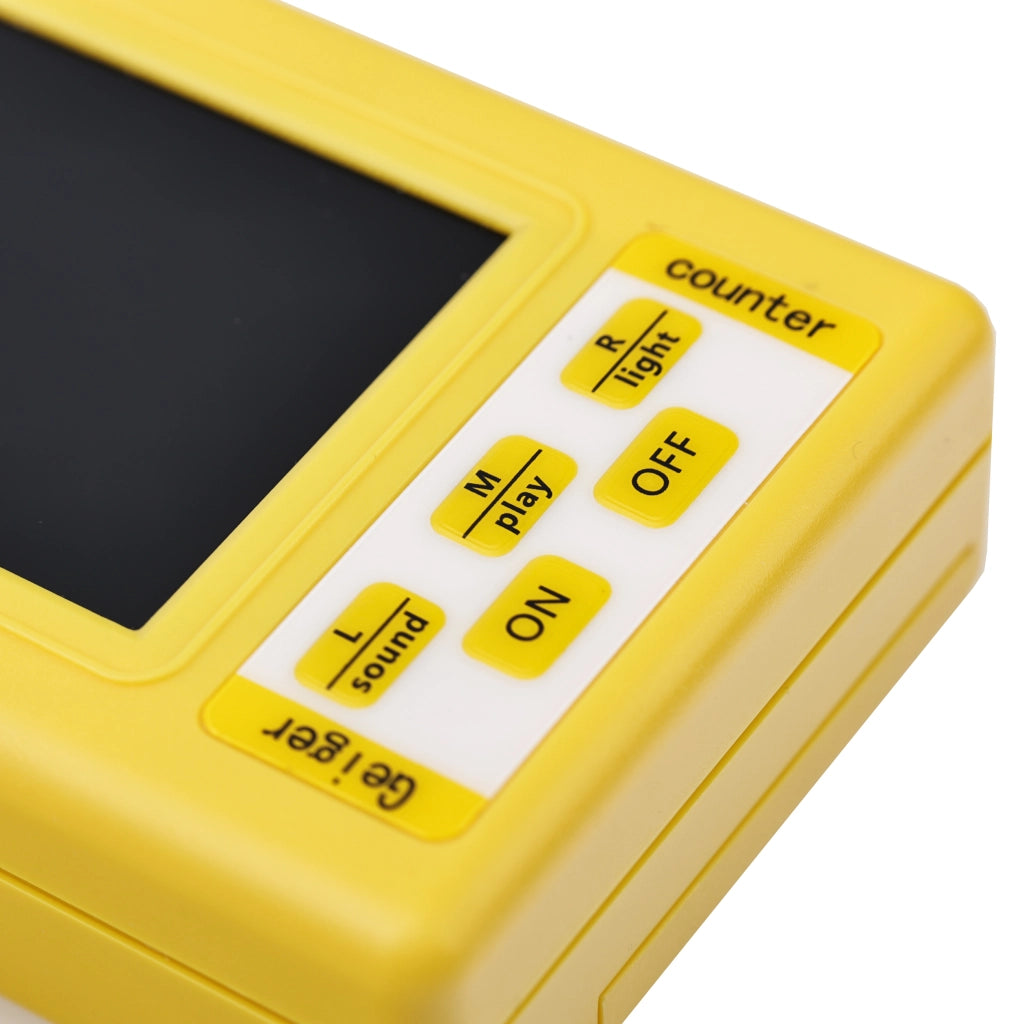 Contatore di Radiazioni Digitale Geiger XR3 BR-9C – Display LCD, Alta Precisione | Rilevamento Alfa, Beta, Gamma