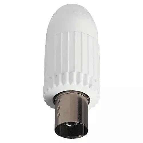 CONNETTORE TV-RD-SAT FEMMINA ASSIALE BIANCO