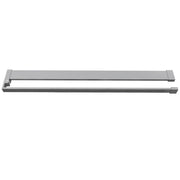 Mensola Doccia per Parete Doccia Walk in 100 cm Alluminio Cromo Lucido Porta-asciugamani Adattabile Vetro da 8 mm