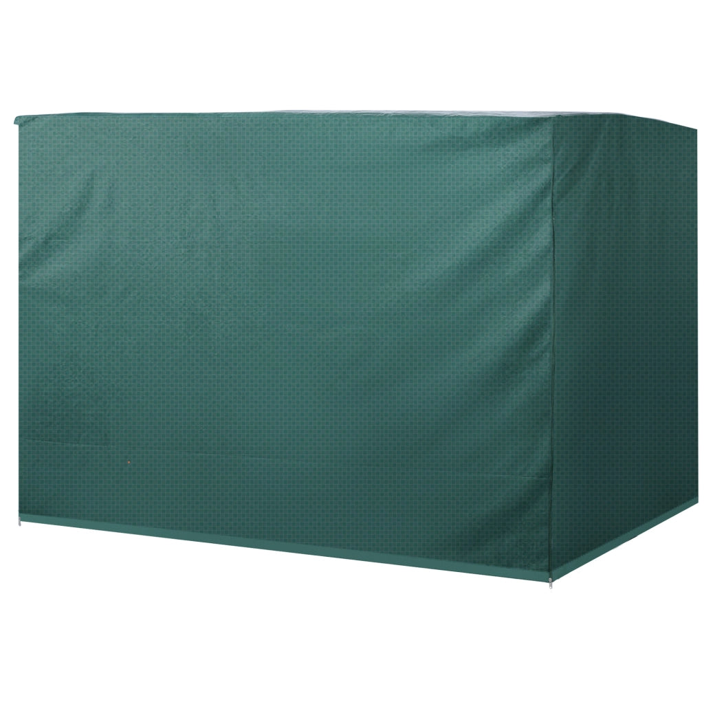 Copertura per Dondolo da Giardino Impermeabile Anti UV ¨C zephmum ¨C Verde 215x155x150cm