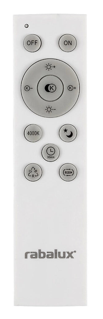 Plafoniera LED tonda 47,5cm 36W CCT dimmer Rabalux