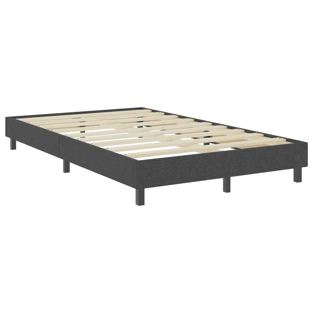 Letto a Molle Grigio in Tessuto 120x200 cm 287455