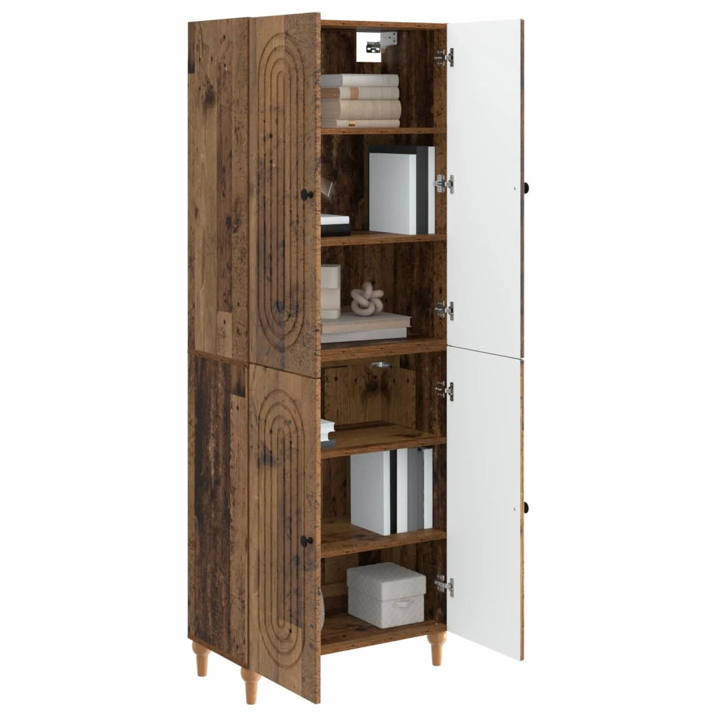 Set di armadi 2 pcs 66 x 34,5 x 90 cm Legno ingegnerizzato