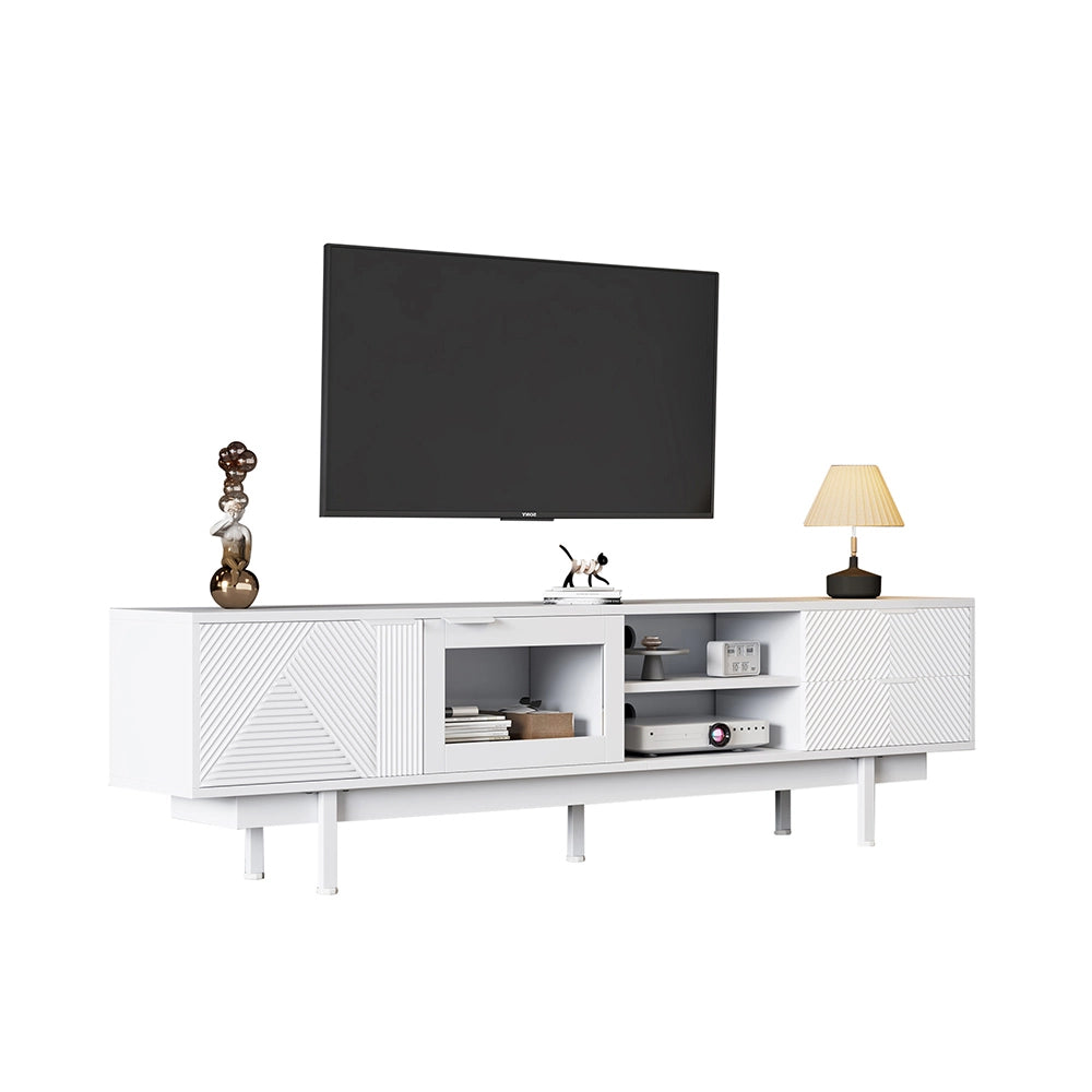 Mobile TV - Xylo - 200x40x50.5 cm 2 ante bianco