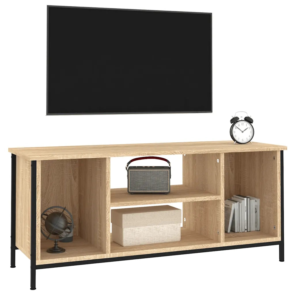 Mobile Porta TV Rovere Sonoma 102x35x45 cm in Legno Multistrato 826286