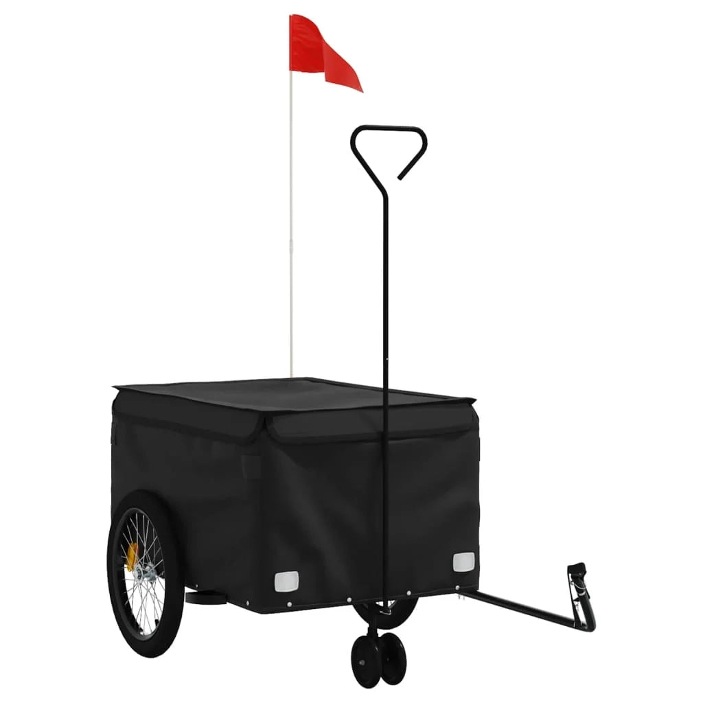 Rimorchio per trasporto biciclette 45 kg ferro nero 02_0044079