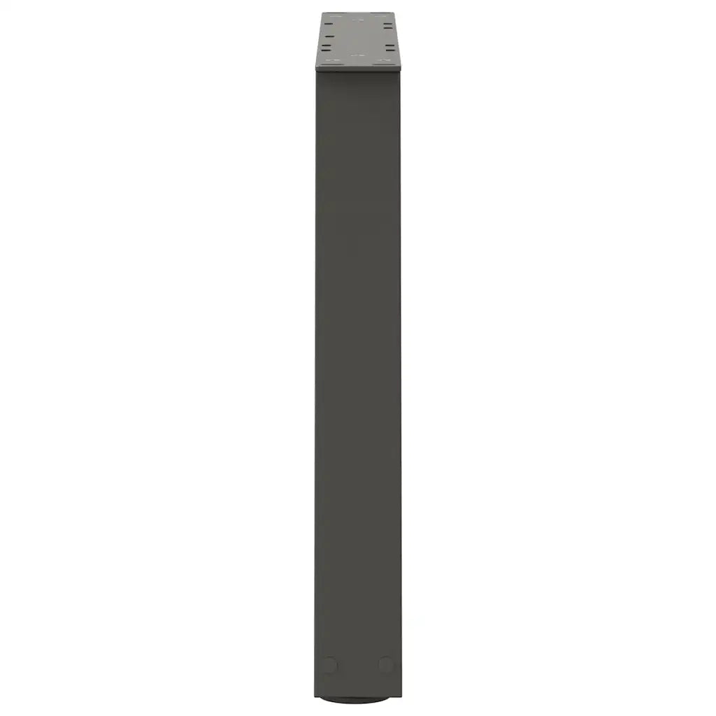 Gambe per Tavolino da CaffÃ¨ a Forma di V 2 pz Antracite 60x(42-43,3) cm Acciaio