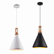 Trade Shop - Lampadario A Sospensione Stile Industriale In Metallo Pendente A Cono E27 A94 -