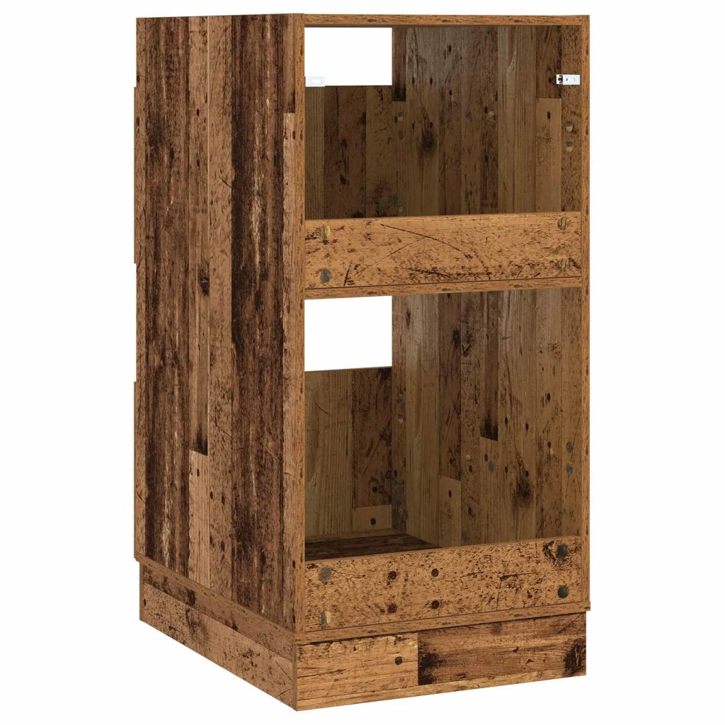 Mobile da lavanderia con porta Legno vecchio 50 x 68 x 102 cm 3422806