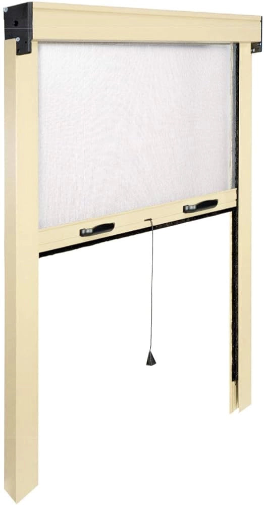 ZANZARIERA AVVOLGIBILE VERTICALE 80x160 cm - Avorio