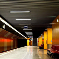 Optonica 6704 plafoniera led 150cm 55w 4500k ip65 impermeabile interno /esterno