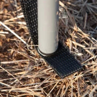 Paravento da Spiaggia Pieghevole Frangivista in Poliestere con Barre in Acciaio, 540x150 cm, Grigio