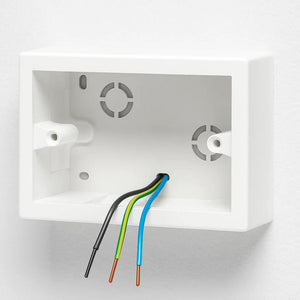 Scatola da parete marlanvil 1723 fc b 3 moduli bianco ip20