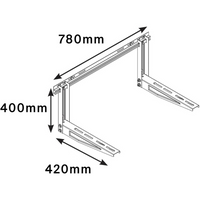 Condizionatore climatizzatore split smart hisense wi-fi completo staffe parete *** potenza 9000 btu/h, confezione 1