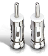 2pz Adattatore Antenna Autoradio Auto Universal Connettore Presa Iso A Spina Din         