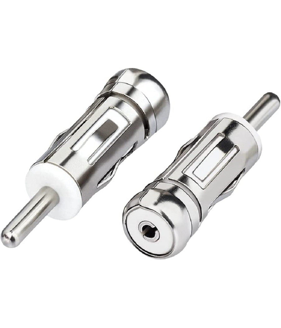 2pz Adattatore Antenna Autoradio Auto Universal Connettore Presa Iso A Spina Din         