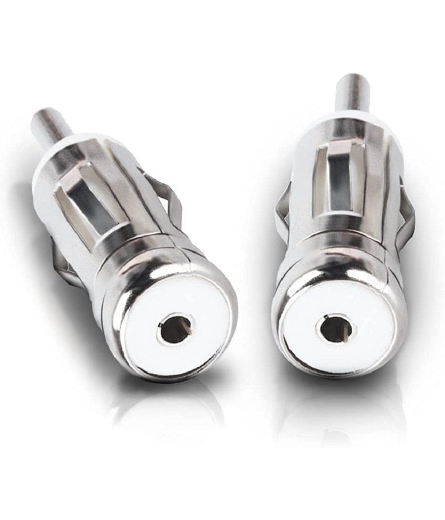 2pz Adattatore Antenna Autoradio Auto Universal Connettore Presa Iso A Spina Din         