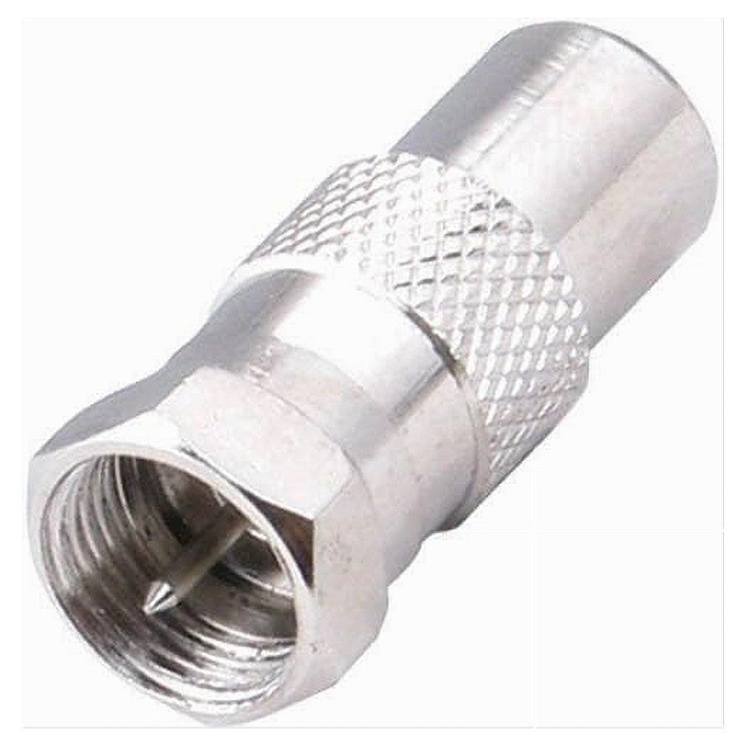 2pz Connettore Antenna Tv Satellite Adattatore Tipo F Maschio A Cei Maschio C-079         