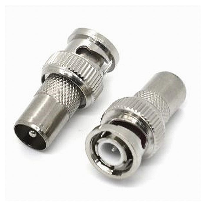 2pz Connettore Bnc Maschio Ad Antenna Maschio Adattatore Videosorveglianza C-083         