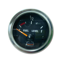 Indicatore carburante colore nero ghiera inox aisi 316 per barca