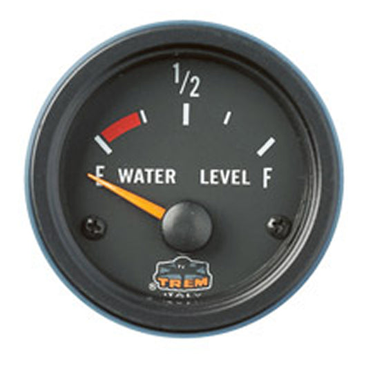 Indicatore acqua e carburante 10-180 ohms nero 12 volt