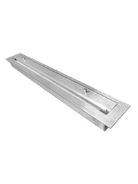 2SIDE - Biocamino Bifacciale Camino A Bioetanolo Da Incasso cm  120 - Bruciatore Lineare 80cm / Capienza 2L