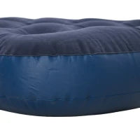 Letto Gonfiabile Singolo con Pompa Manuale Inclusa, 73x191x22 cm, Blu