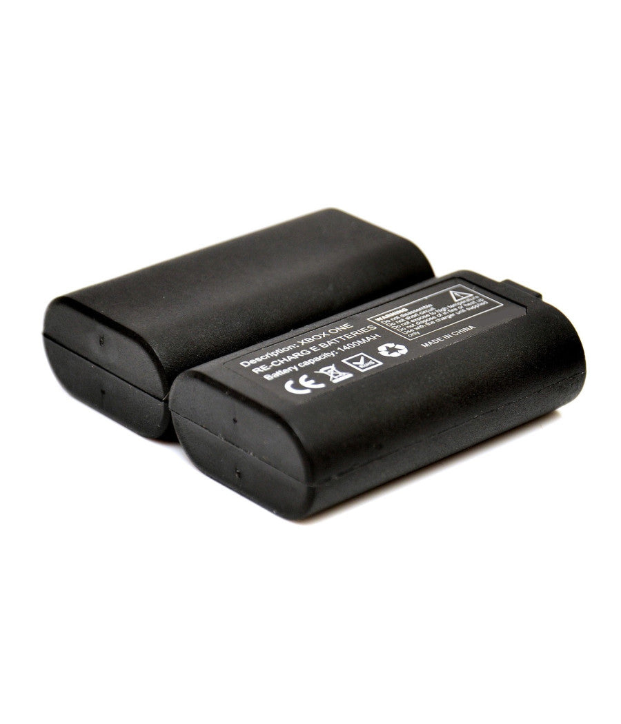 2x Batteria Ricaricabile + Di Ricarica Dock Stazione Per Xbox One Joystick         