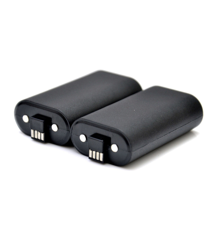 2x Batteria Ricaricabile + Di Ricarica Dock Stazione Per Xbox One Joystick         