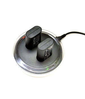 2x Batteria Ricaricabile + Di Ricarica Dock Stazione Per Xbox One Joystick         