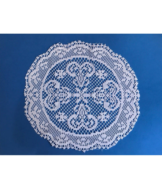 2x Centrotavola Centrino Sottopiatto Per Decorazioni Bomboniere Centrino Rotondo         