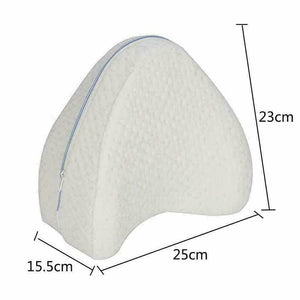 2x LEG PILLOW CUSCINO PER DORMIRE GAMBE SCHIENA MEMORY FOAM SUPPORTO ORTOPPEDICO - ZENCOCCO