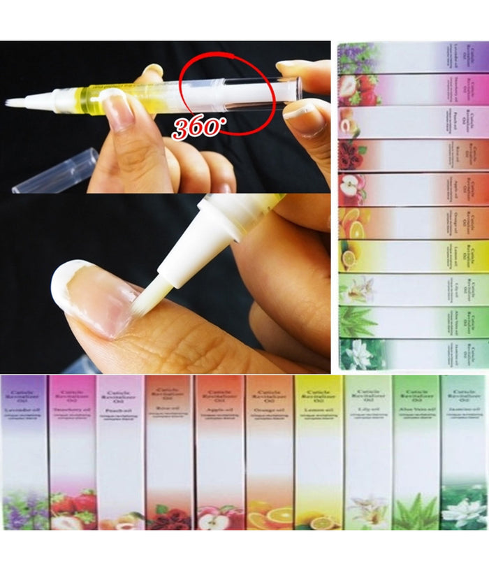 2x Penna Cuticole Olio Rivitalizzante Gel Con Vitamine E Pantenolo Unghie Unghia         