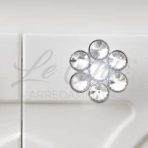 Mobile bagno moderno completo - 100 cm, Specchiera rettangolare led