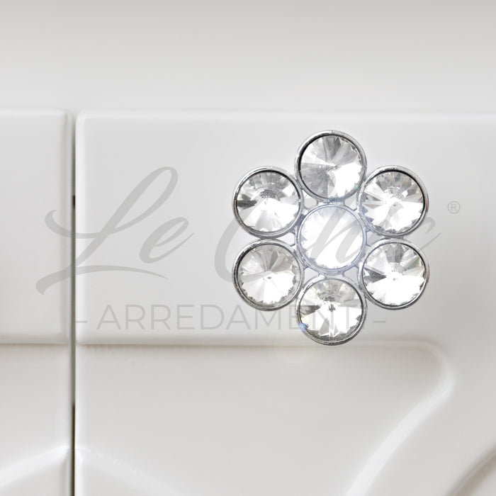 Mobile bagno moderno completo - 100 cm, Specchiera rettangolare led