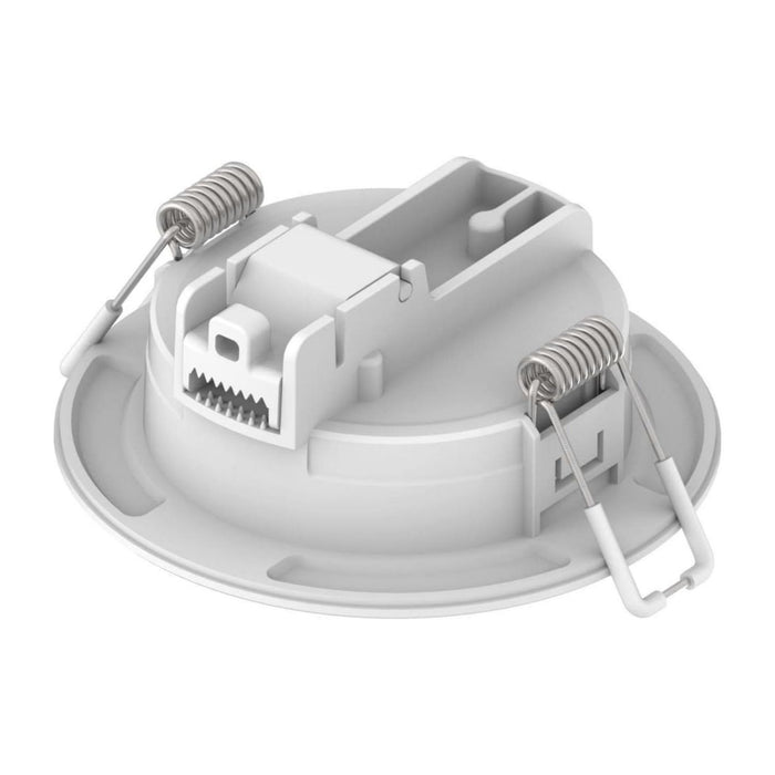 3 Faretti LED da Incasso Dimmerabili 5W 220V Rotondi Bianchi 3000K D87mm H36mm Foro 70mm IP65