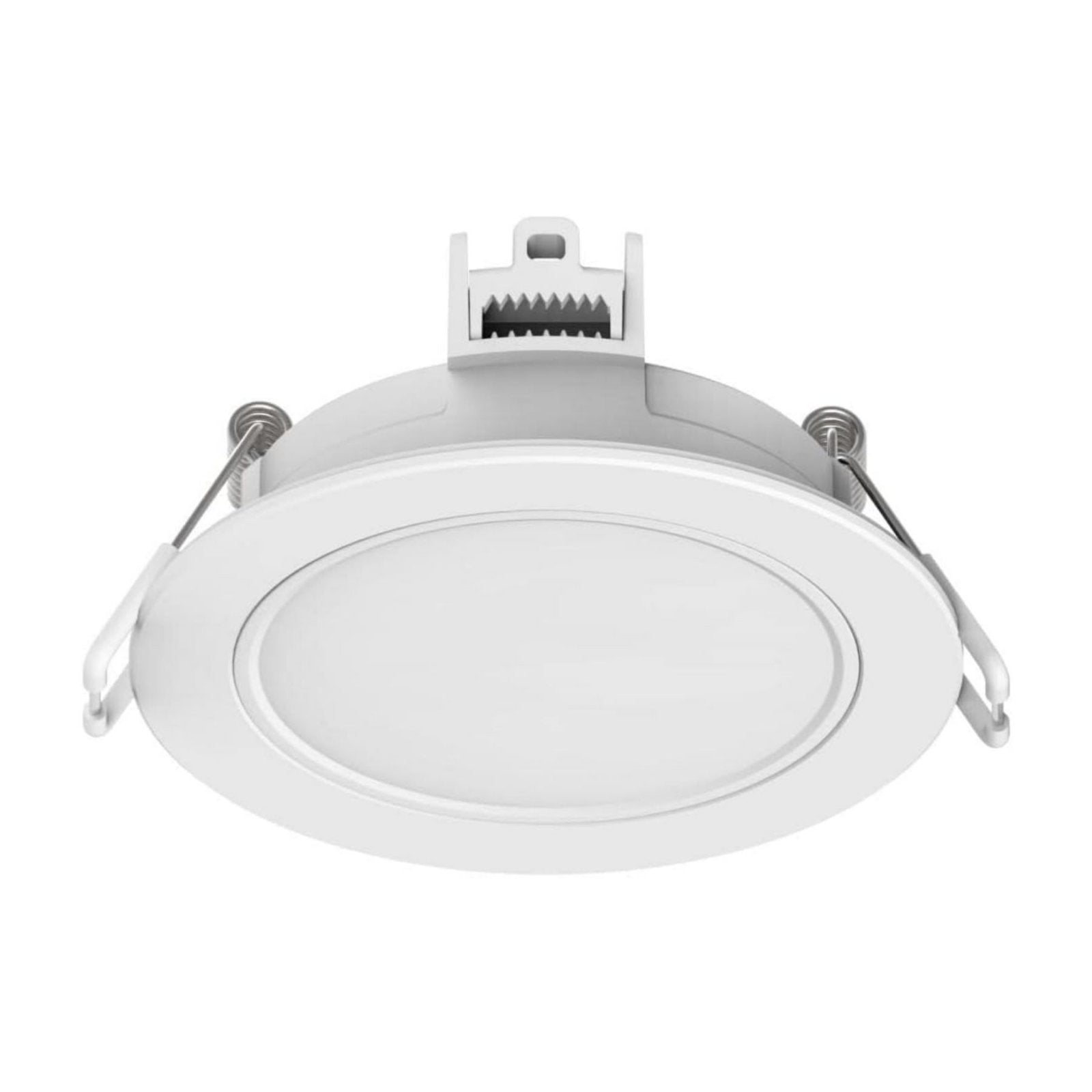 3 Faretti LED da Incasso Dimmerabili 5W 220V Rotondi Bianchi 6500K D87mm H36mm Foro 70mm IP65