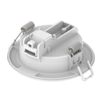 3 Faretti LED da Incasso Dimmerabili 5W 220V Rotondi Bianchi 6500K D87mm H36mm Foro 70mm IP65