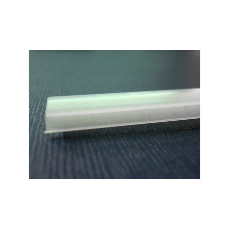 3 Metri Diffusore Copertura PC Satinata Smerigliata Opaca per Profilo Alluminio Striscia LED Universale