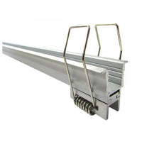 3 Metri Profilo Barra Alluminio Incasso con Molla Alto Profondo 24x20mm Interno 12mm