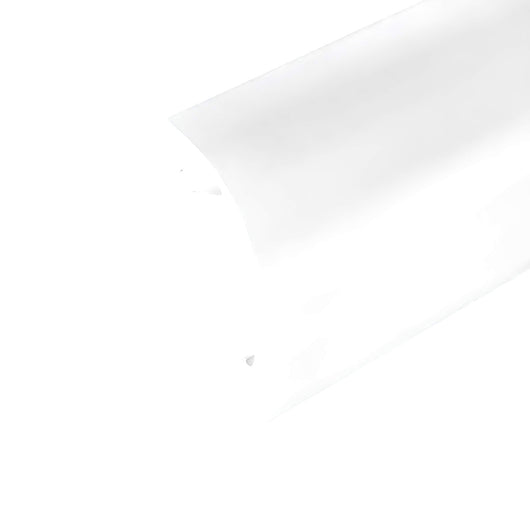 3 Metri Profilo Barra Alluminio Battiscopa 80x14mm Bianco con Base Montaggio e Profilo a Vista