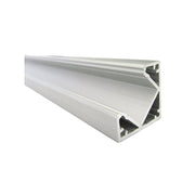 3 Metri Profilo Canalina Barra Alluminio LED Anodizzato Angolare Corner Curva 90° per Strip LED fino 12mm