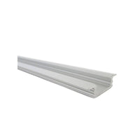 3 Metri Profilo Canalina Barra Alluminio LED Anodizzato Quadrato Incasso Slim per Striscia LED fino 12mm