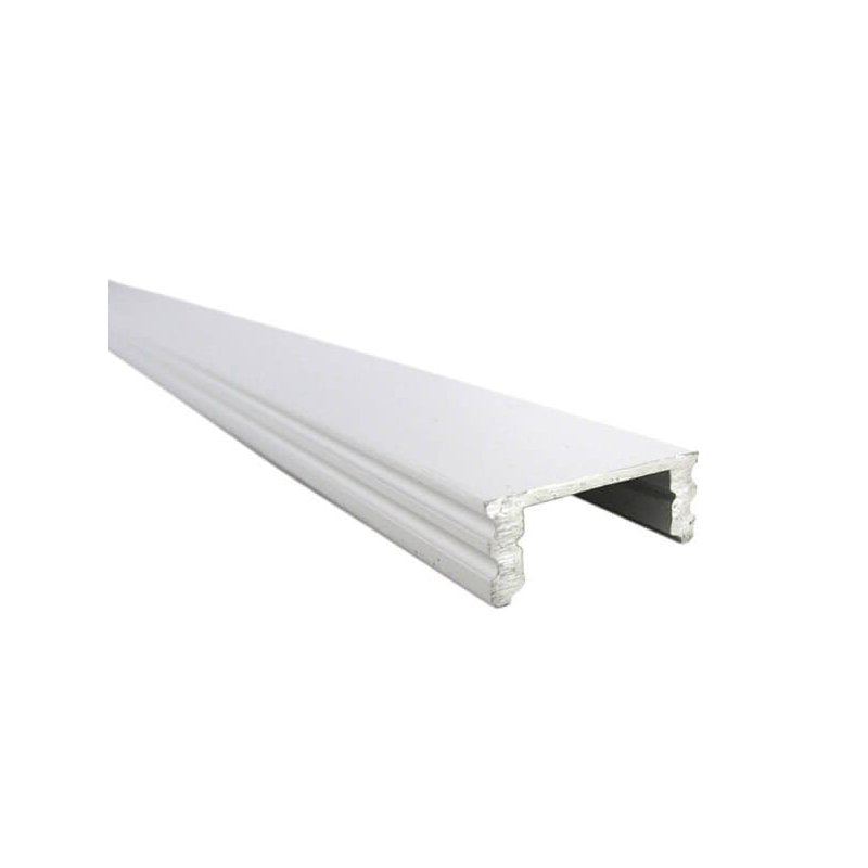 3 Metri Profilo Canalina Barra Alluminio LED Anodizzato Super Slim Quadrato per Striscia Bobina LED fino 12mm