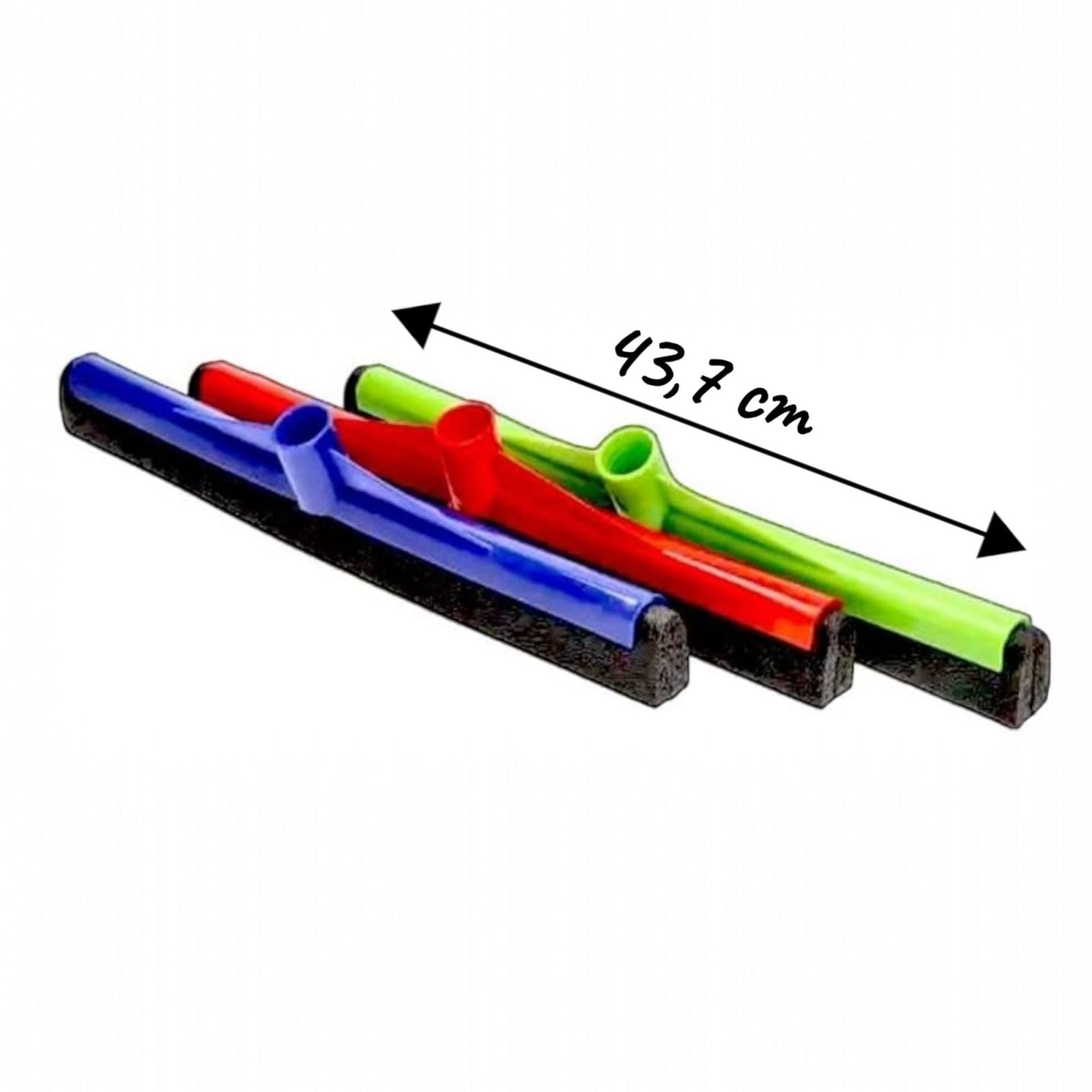 3 Ricambi Spingi Acqua Universali Ø22 – 43,7 cm per Scopa, Spazzolone Pavimenti