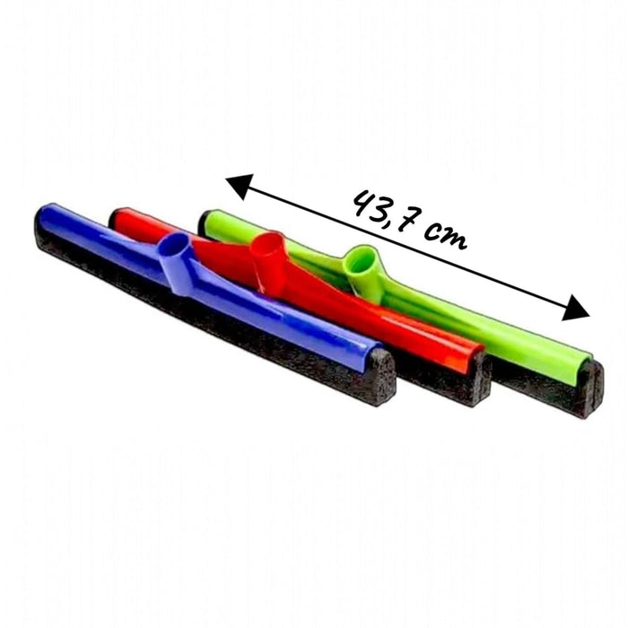 3 Ricambi Spingi Acqua Universali Ø22 – 43,7 cm per Scopa, Spazzolone Pavimenti