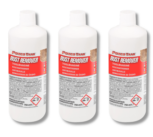 Togli Ruggine 3x750 ml Antiruggine Convertitore Ruggine con Acido Fosforico Rimuovi Elimina Sciogli Ruggine Metallo Antiruggine Convertiruggine Ferro